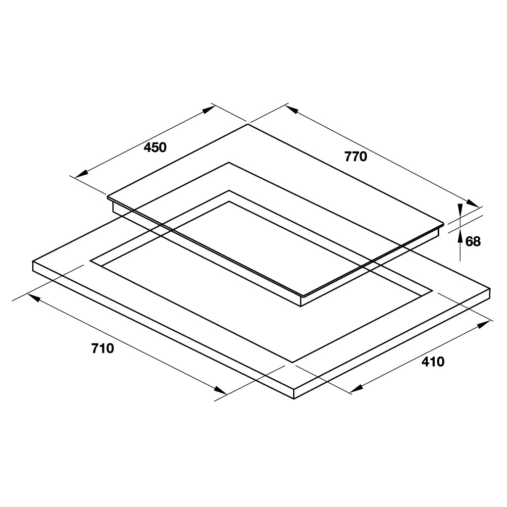 Bếp điện từ Hafele HC-M773D 536.61.7050