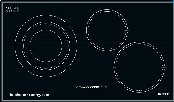 Bếp từ 3 vùng nẫu Hafele HC-M773A 536.01.705  - Ưa chuộng hiện nay