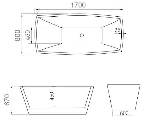 Bồn tắm nghệ thuật Govern JS-07230