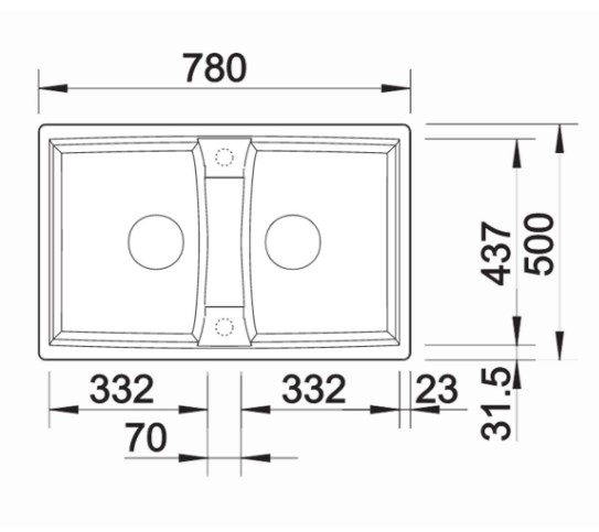 Chậu rửa bát Blanco LEXA 8 Jasmine0