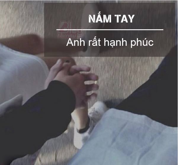 Nắm tay - Anh rất hạnh phúc