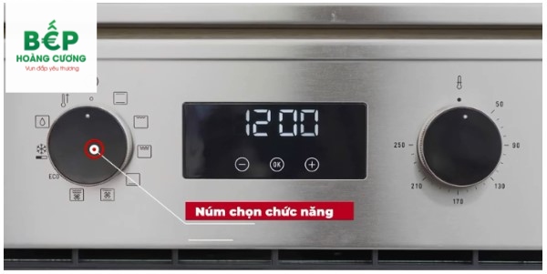 Công tác điều khiển bên trái lò nướng TEKA HSB 635