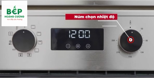 Công tác điều khiển bên phải lò nướng TEKA HSB 635