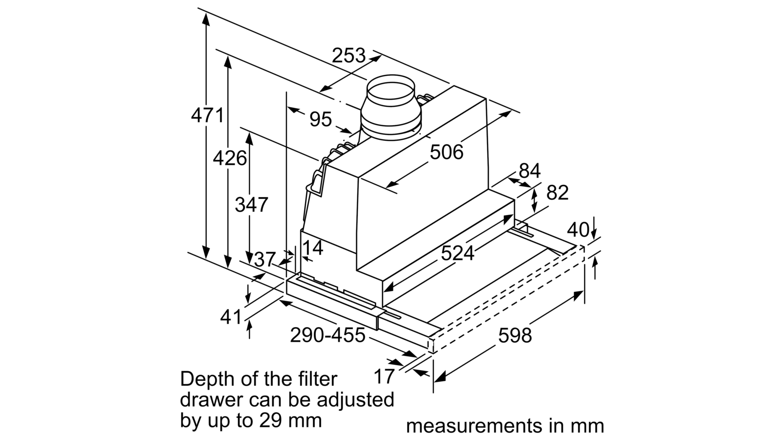 Hút mùi Bosch DFS097A51B1