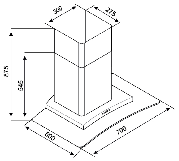 Máy hút mùi Kocher K-228T 70cm0