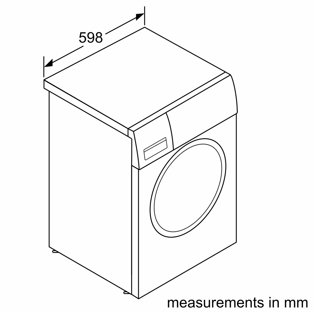 Máy giặt quần áo Bosch WAJ20180SG1