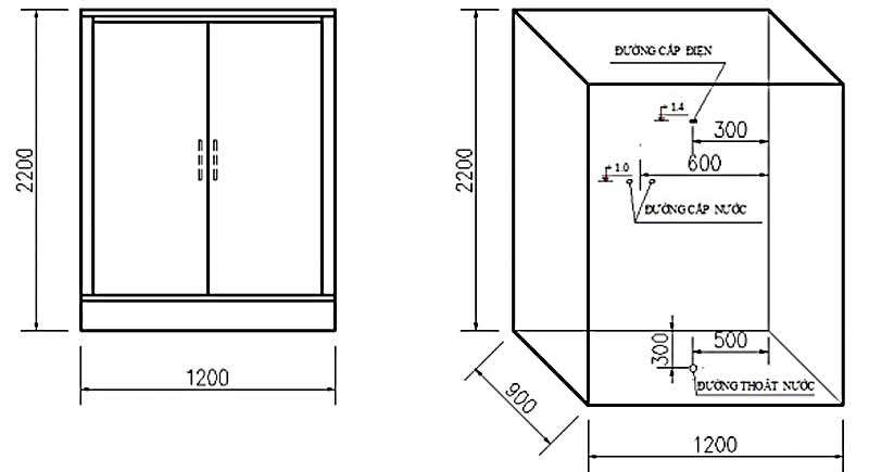 Phòng tắm xông hơi ướt Govern JS-02200