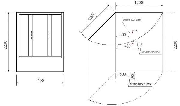 Phòng tắm xông hơi ướt Govern JS-01120