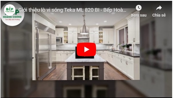 Video giới thiệu lò vi sóng TEKA ML 820 BI