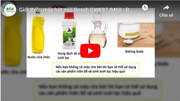  Video giới thiệu máy hút mùi Bosch DWK97JM60