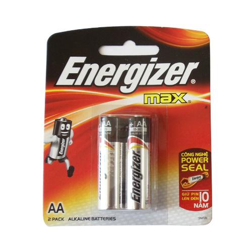 Sử dụng pin kiềm energizer có điện áp 1.5V cho khóa cửa mật mã