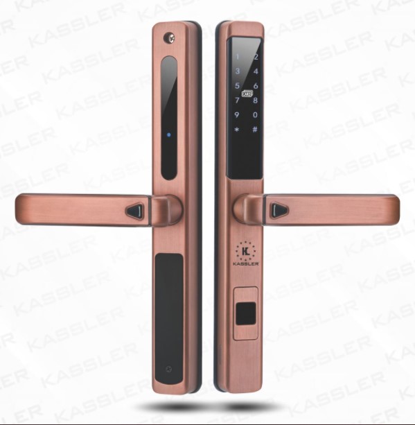 Khóa cửa điện tử Kassler KL 599LX Copper