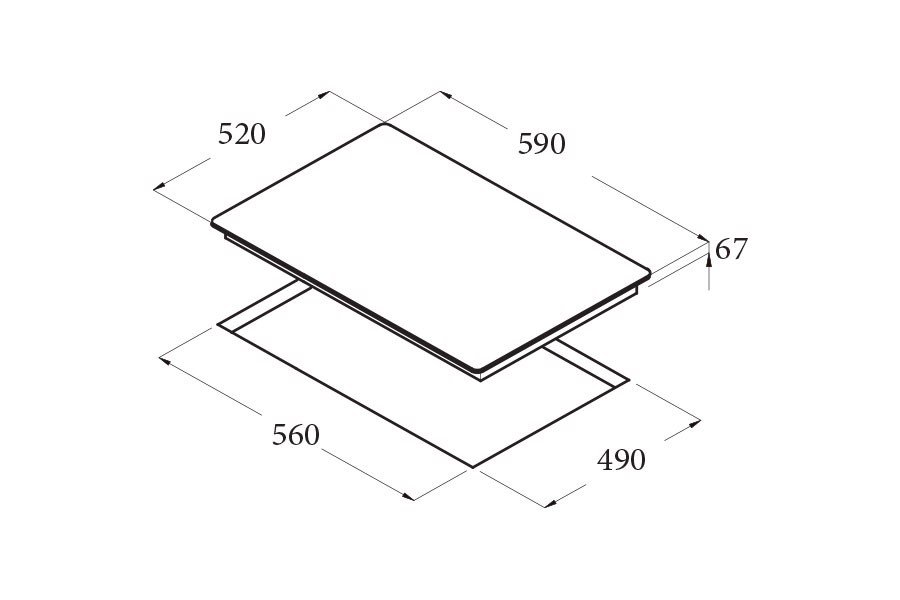 Bếp điện Cata T 604-A0