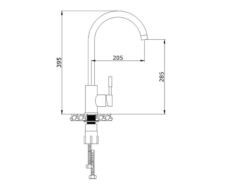 Vòi Rửa Chén Bát Malloca K559-SN0